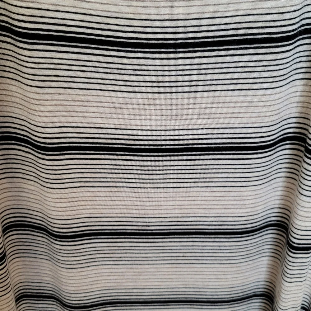 Tan and Black Striped Maxi Skirt - Picture 4 of 6